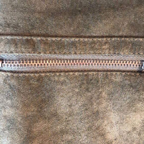 PRETTY FACE OLIVE GREEN LEATHER JACKET - Picture 4 of 7